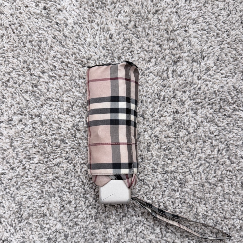 Vintage Burberry Nova Check Set Bag Wallet Umbrella 2005 Y2K with receipt - Picture 4 of 10